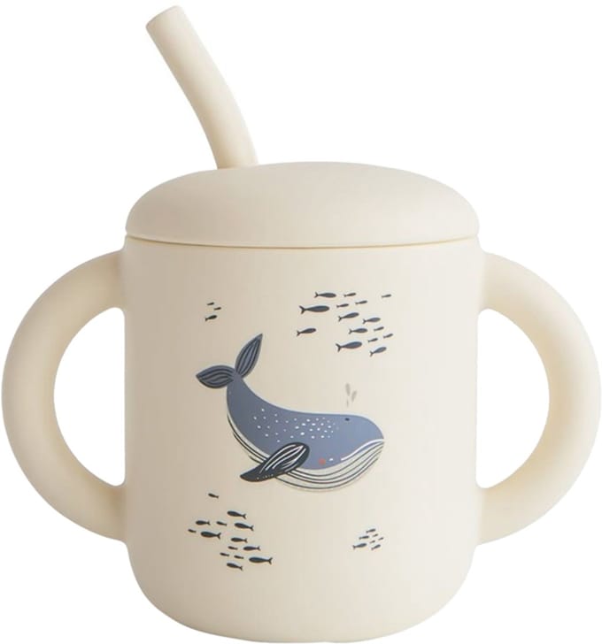 Mushie Oefenbeker met Rietje - Whales