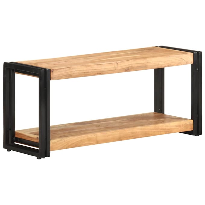 vidaXL - Tv-meubel - 90x30x40 - cm - massief - acaciahout
