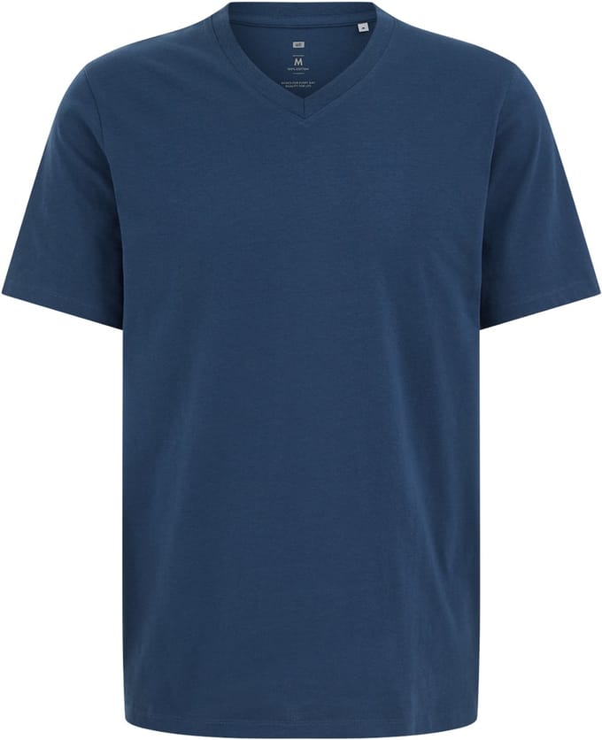 WE Fashion Heren regular fit T-shirt