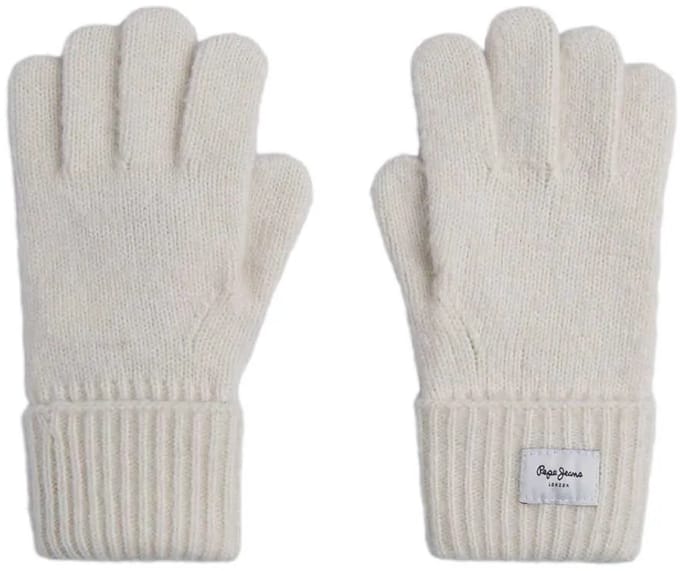 Pepe Jeans Zoe Handschoenen Wit L Meisje
