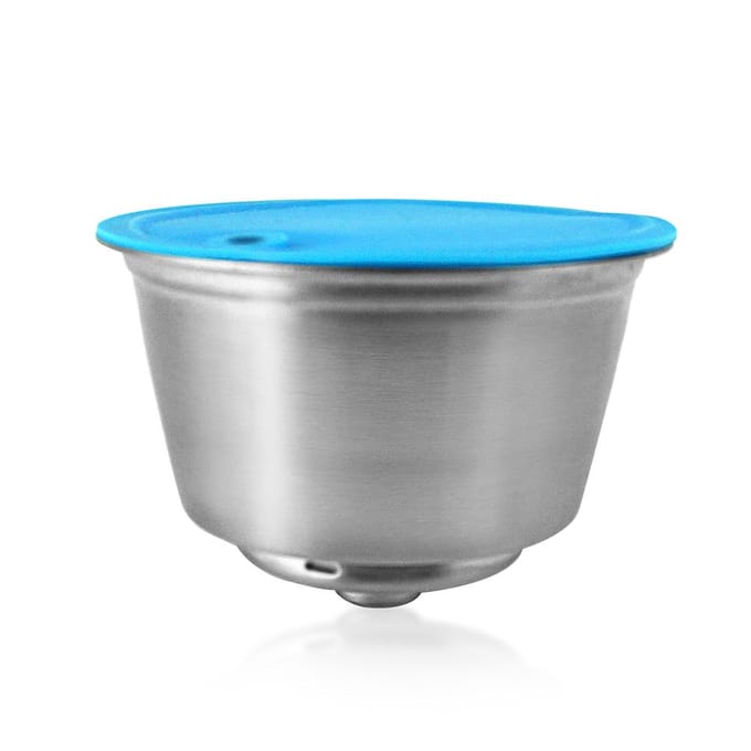 Koffiezetapparaat Accessoire Koffiecapsule Roestvrij Staal Herbruikbaar Koffiefilter Koffiefilter blue