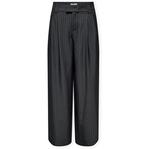 Broek Only Nisa Life Trousers - Dark Grey Melange