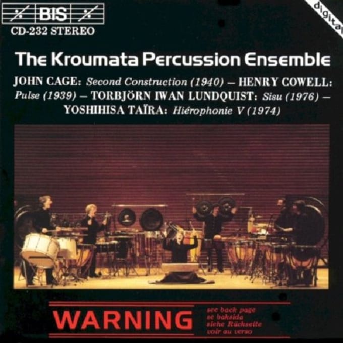 Second Construction For 4 Players -Kroumata Percussion Ensemble - The Arditti Quartet