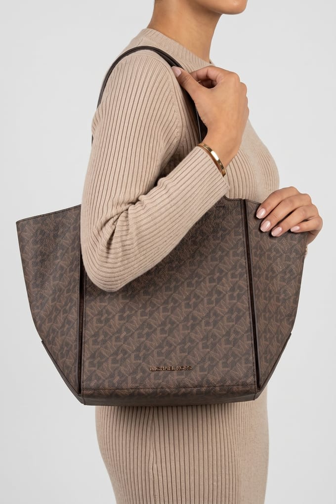 Michael Kors Medium Grab Tote Brown Taglia: OS | Borse a mano Outlet | Donna | Marrone