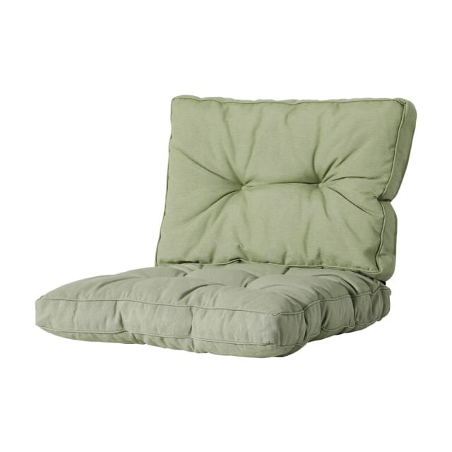 Madison - Florance Rugkussen Panama sage - Ca. 43x73 cm - Set van 2