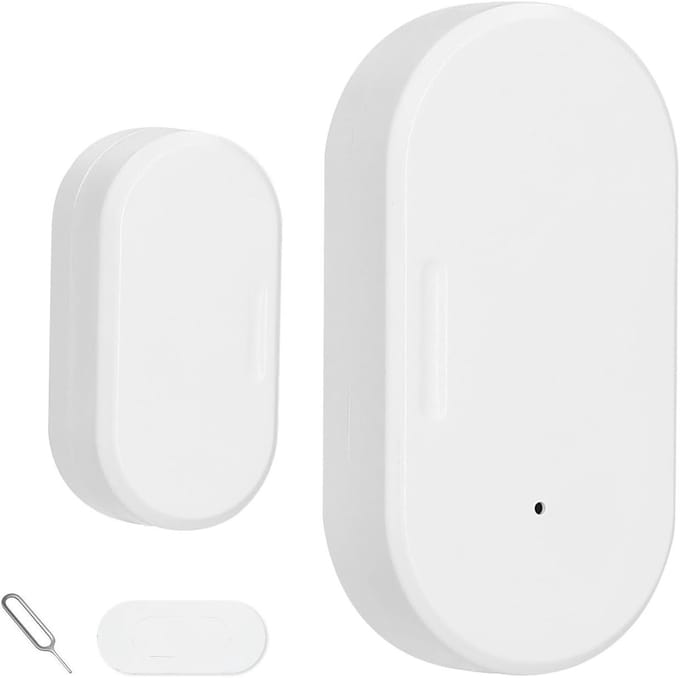 Deur Raamsensor - Contactmelder - Huis Beveiligen - Slimme Meldingen - 10 mm Opening - Wit