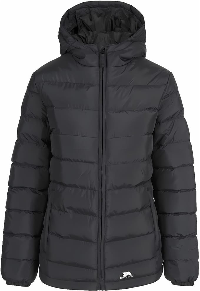 Trespass damesjas Elegant - Gevoerde damesjas, zwart