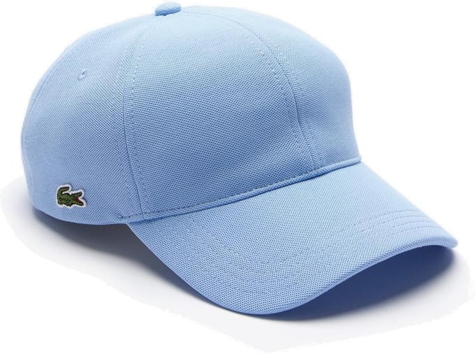 Lacoste cap - Small Croc Gabardine - Bleu