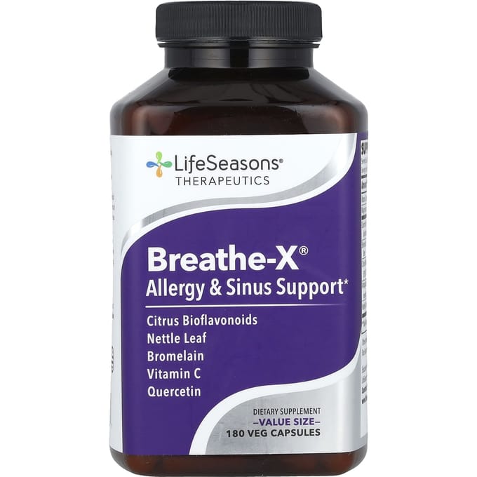 Breathe-X®, 180 Plantaardige Capsules