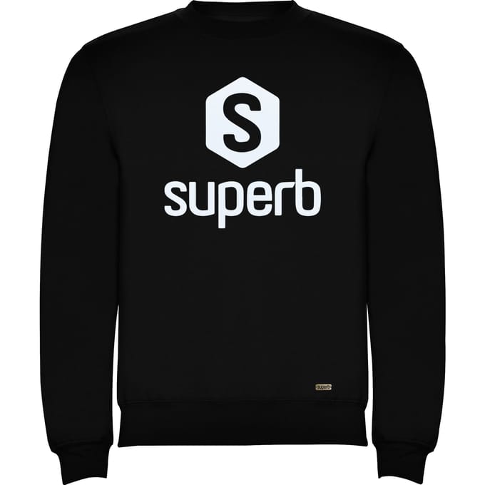 Hexawhite 6020 heren sweatshirt met lange mouwen en ronde hals