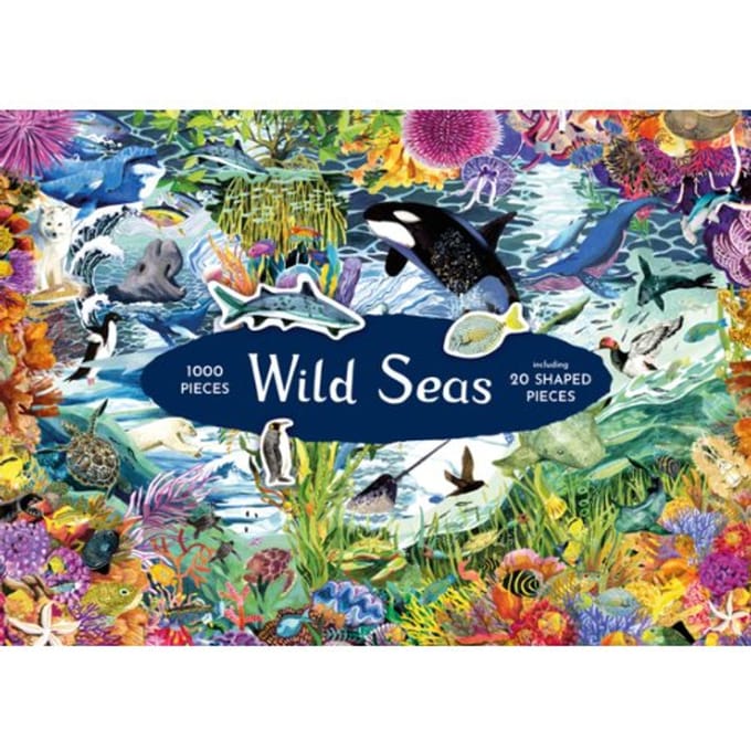 Wild Seas Jigsaw - Helen Scales