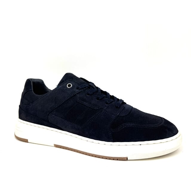 Cycleur de Luxe Blauwe Suede Heren Sneakers - Blauw - 44