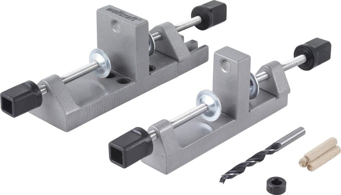 Wolfcraft Universele Houtdeuvelset - Voor Hout - 6/8/10mm - 44-delig