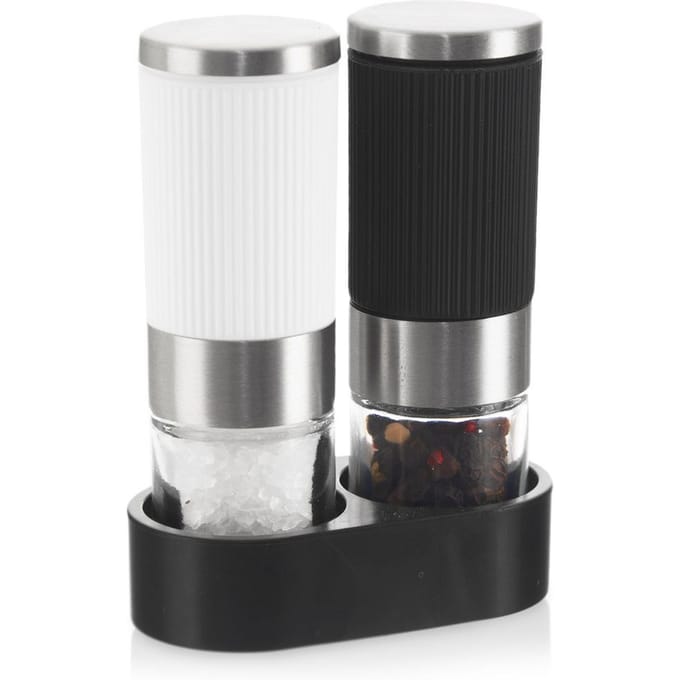 Orion - Peper- en zoutstel - Handmatig - Glas - Keramisch maalmechanisme