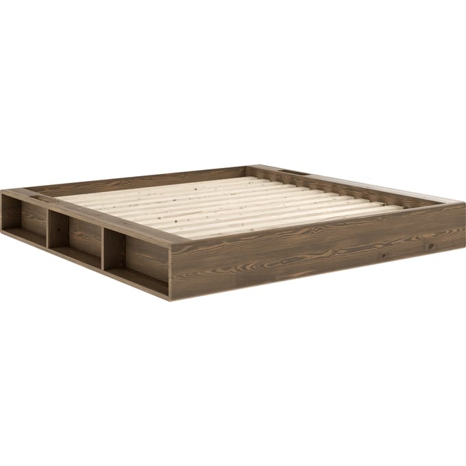 Karup Ziggy bed - 180 x 200 cm - 106 Carob brown lacquered