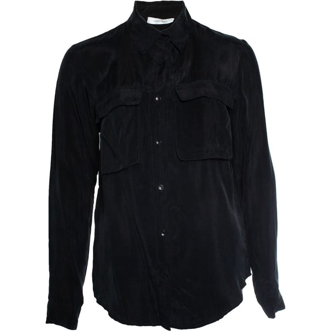 Anine Bing, Zwarte shirt met zakken