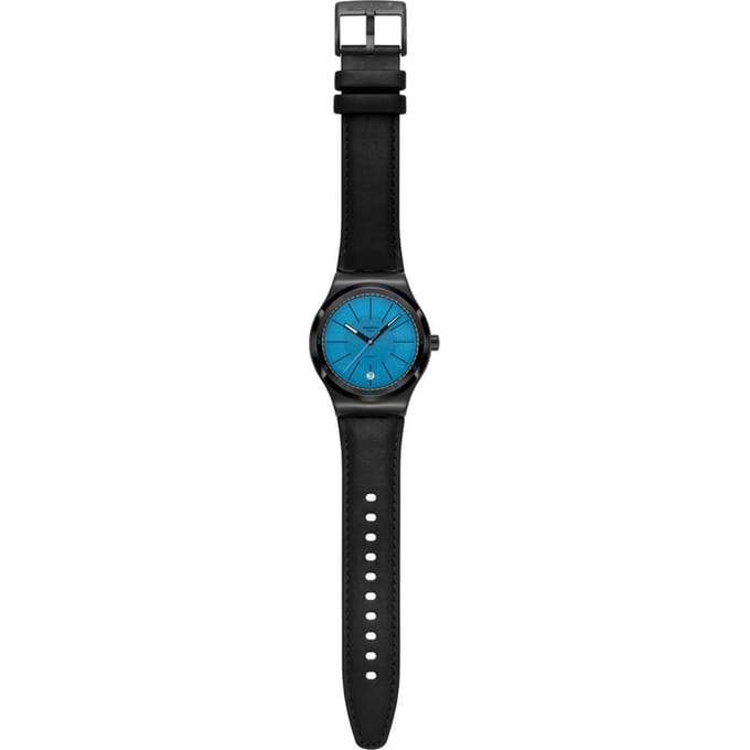 Swatch Sistem 51 Irony YIB408 Blackcloak Mechanism Horloge