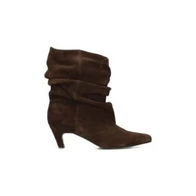 PS Poelman Hannah laarzen brown suede