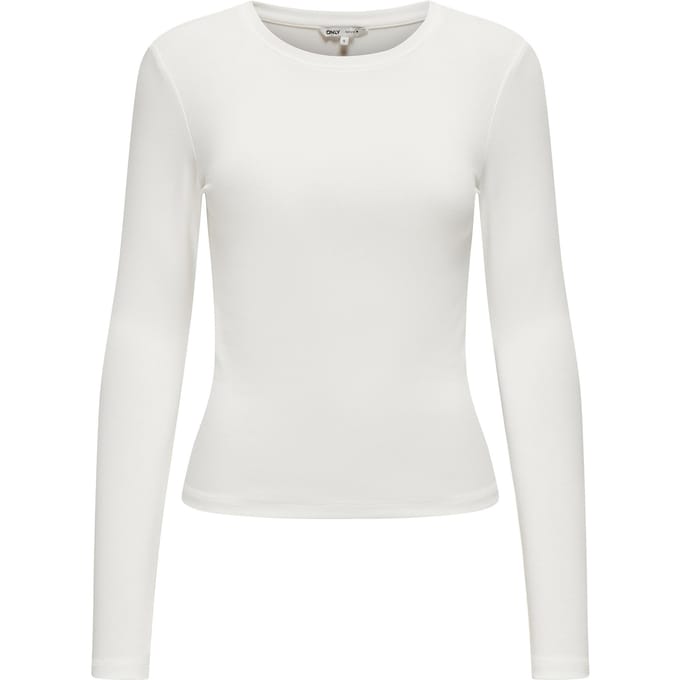 Slim fit longsleeve van katoenmengsel model 'RILEY'