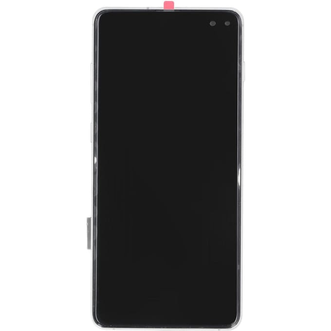 Telefoon TFT Scherm voor Galaxy S10 Plus Scherm Vervanging Touch Display Digitizer Assembly Reparatie zilver