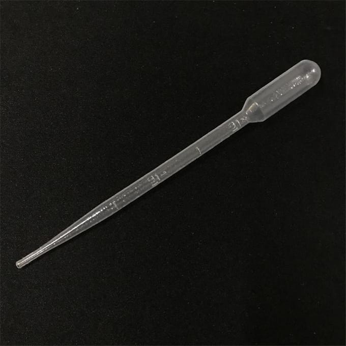 5/10/20/100PCS Plastic Maatpipet Druppelaar 3ml Capaciteit Lab Laboratorium Transparant 100PCS