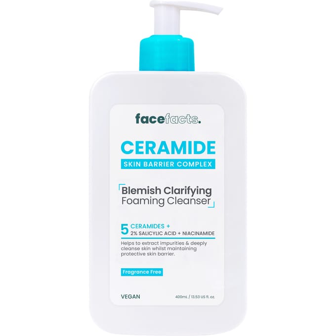 Face Facts Ceramide Blemish Clarifying Foaming Cleanser 400 ml