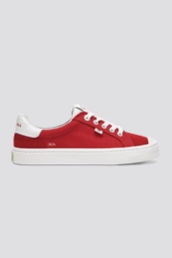 Cariuma Oca Nylon And Suede Scarlet Red Größe: 43 | Trainers Outlet | Unisex | Rot