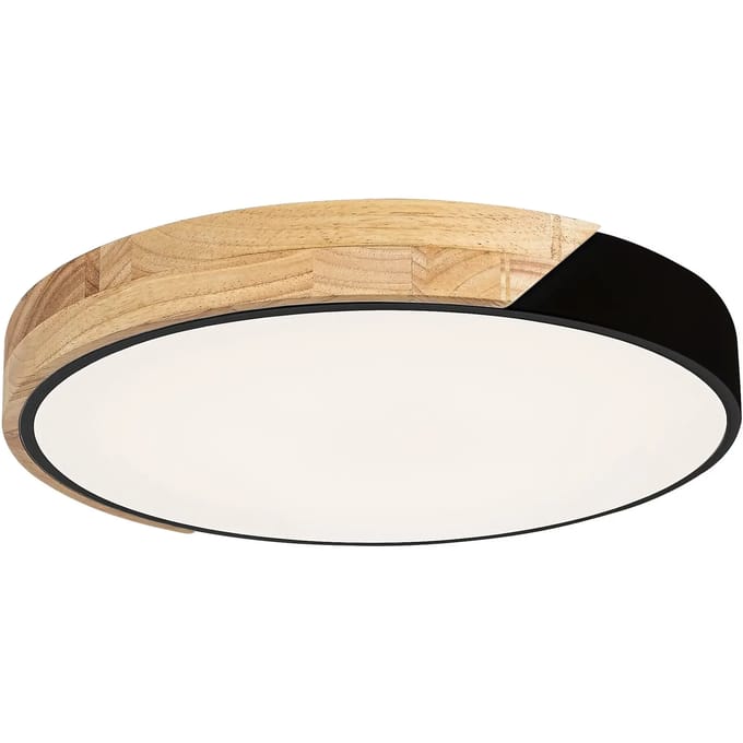 Plafondlamp metaal-hout, klasse g Rabalux Maple