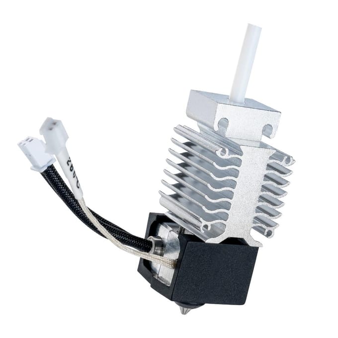 Creality Ender 3 V3 SE Hotend Kit Geassembleerd met Siliconen Sok Ondersteuning 250mms Snelle Snelheid Print zilver