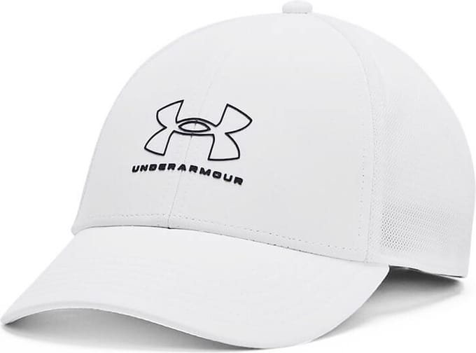 Under Armour - Iso-Chill Driver Mesh Adjustable Cap - Witte Pet Dames-One Size