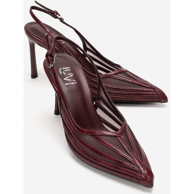 Eleana Slingback Mesh Stilettopomp