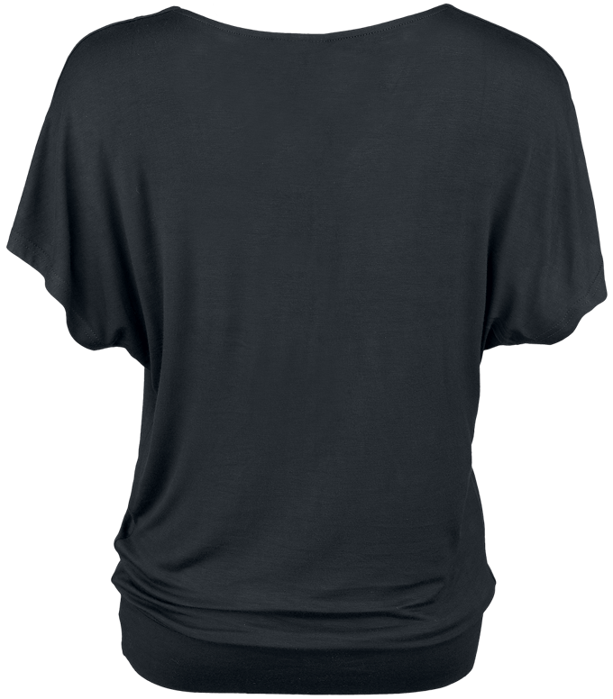 Forplay T-shirt - Beth - M tot L - voor Vrouwen - zwart