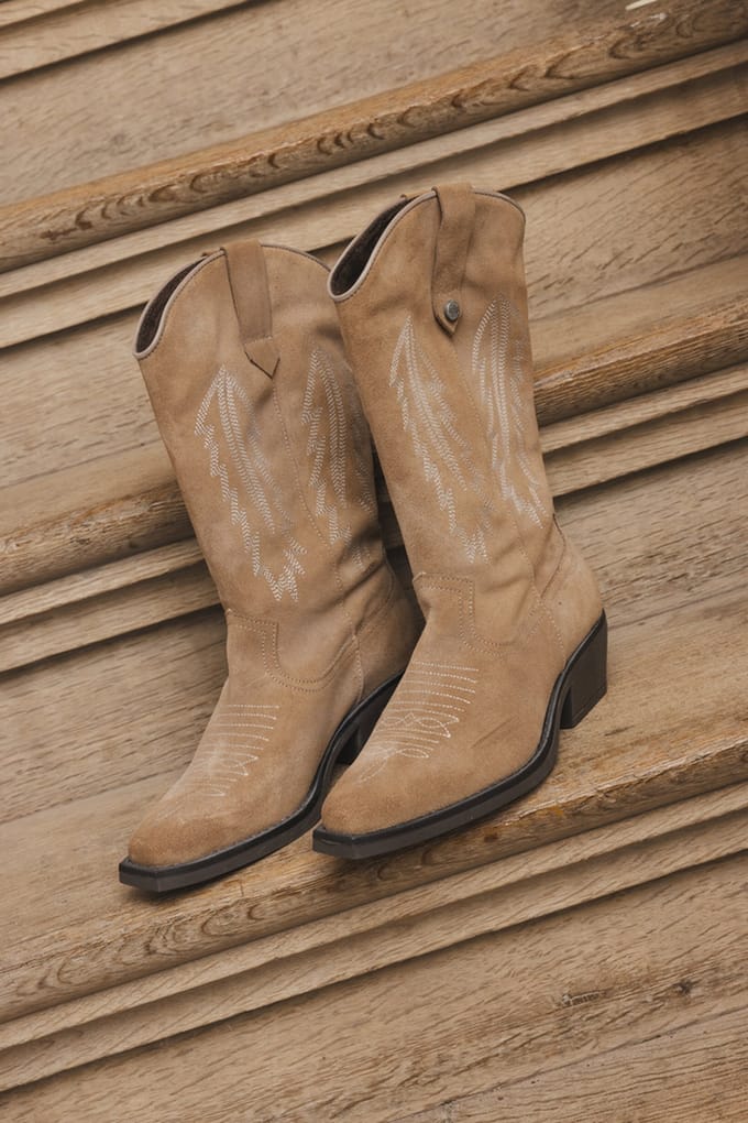 Steve Madden Wallace Boots Taupe Suede Größe: 37 | Stiefel Outlet | Damen | Schwarz