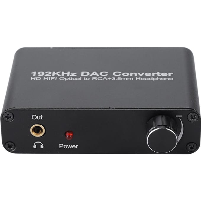 Convertisseur Numérique 5.1 HD Optique Coaxial Toslink Analogique Décodeur Numérique o