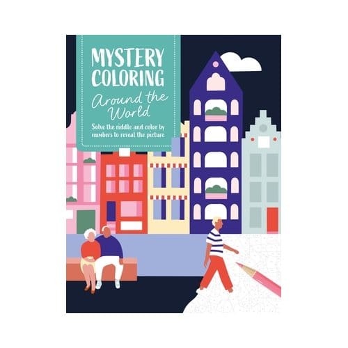 Mystery Coloring Around The World - Mystery Coloring - David & Charles Publishing