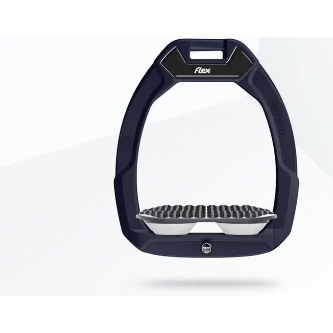 Veiligheid stirrups voor endurance paardrijden Rood/Grijs/Wit Flex-On Safe-On