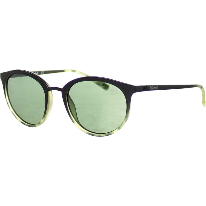 Timberland Groen Heren Plastic Rond Montuur Zonnebril A18OJ 302