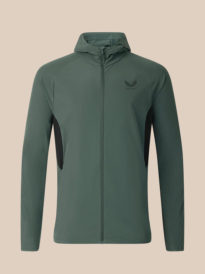 Heren Apex Slim Fit Windbreaker - Groen