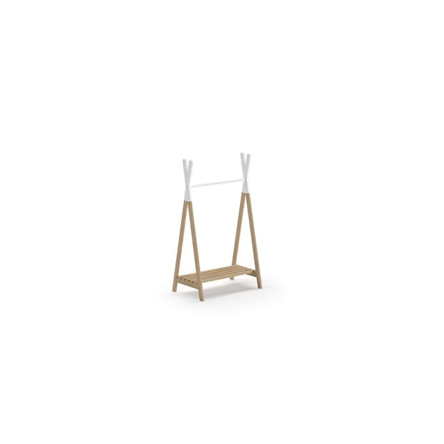 Lucevi kiddy kledingrek hout - 74x50x131.8 cm