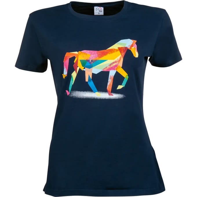 T-shirt dames HKM Colourful Horse