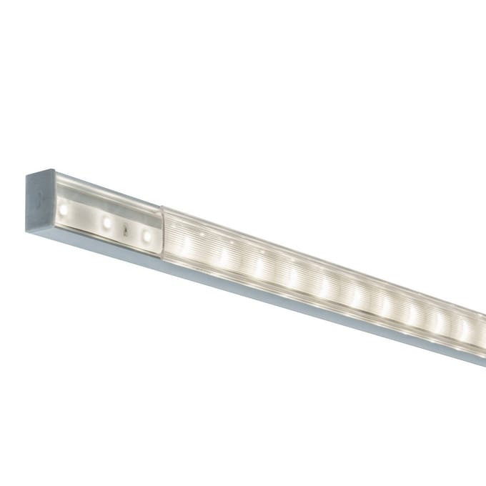 Paulmann Square profiel, alu, diffusor gesatineerd