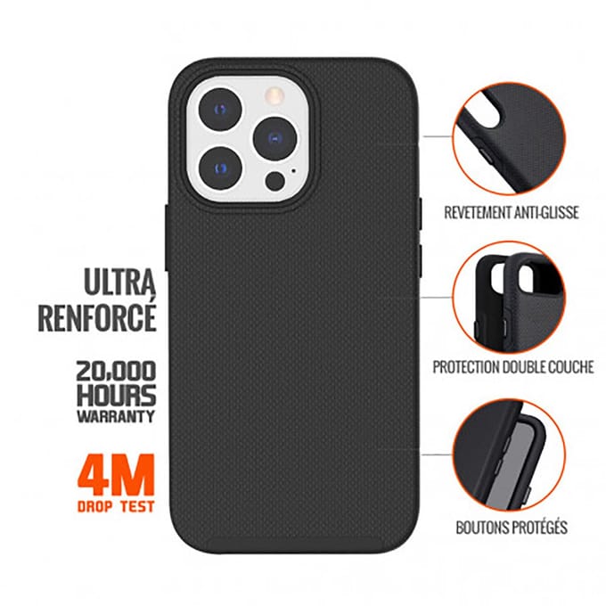 Eiger North case Apple iPhone 16 Pro - black