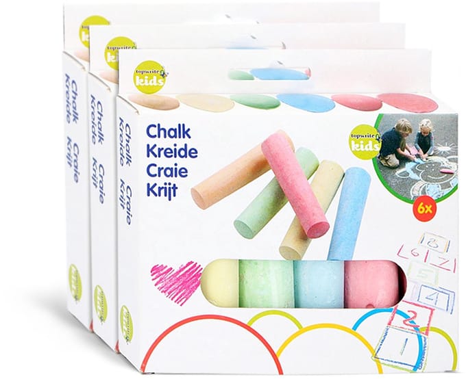 Eddy Toys Krijt (3 stuks)