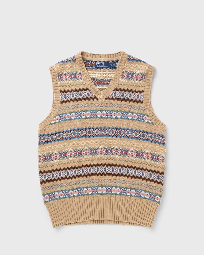 COTTON WOOL BLEND VEST