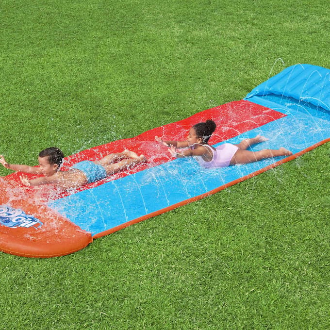 Bestway Tsunami Splash Ramp waterglijbaan voor 2 k Spellen voor buiten
