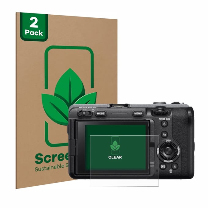 2 Stuks Screenprotector voor Sony FX3 - Hoogwaardige Beschermfolie transparant