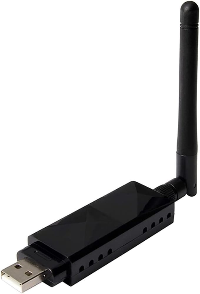 ONF3 - Draadloze netwerkkaart - USB - Snelle internetverbinding - Linux compatibel - Zwart - 2DBI antenneadapter - Stabiele toegang