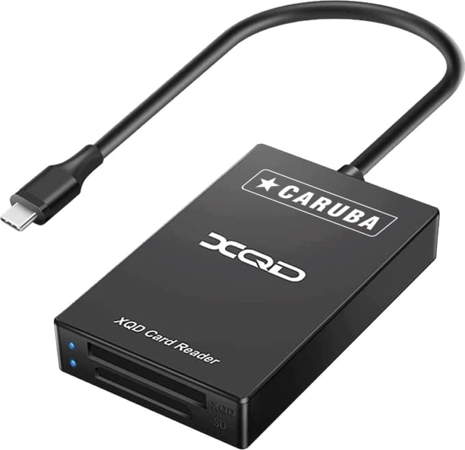Caruba 2 In 1 Cardreader QXD + SD USB-C