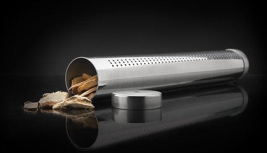 Napoleon Tube Smoker, RVS Smoker Tube Voor Gas-BBQ, Voor Houtsnippers, Voor Authentiek Rookaroma, Voor Vlees Vis en Groenten, Duurzaam, Zilver
