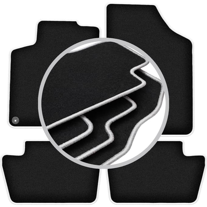 CARLUX-SILVER automatten voor: Citroen C4 II hatchback, stationwagen (2010-2018)